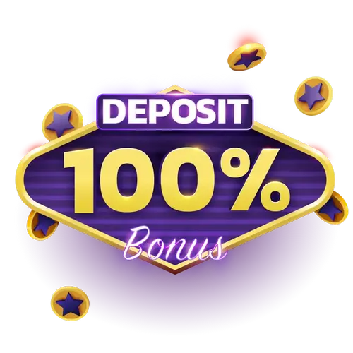 Deposit bonus 100%